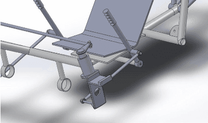 Guacamaya front steering mechanism