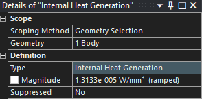ESP32 heat-generation inputs